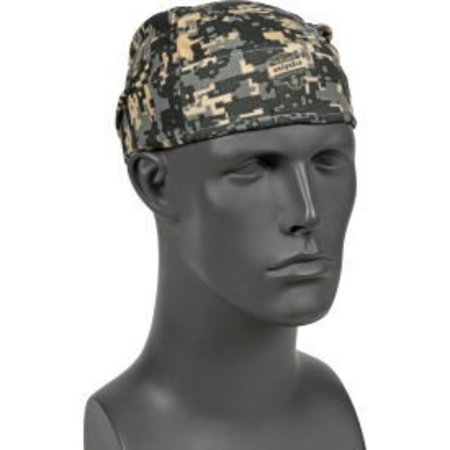 ERGODYNE Ergodyne® Chill-Its® 6615 High-Performance Dew Rag, Camo, One Size 12478